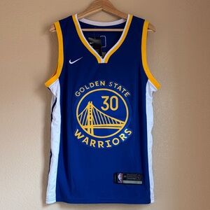 Nike Blue Golden State Warriors Jersey Curry